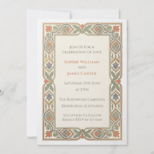 Faire-part de mariage Pastel Celtic Knot