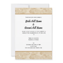 Faire-part de mariage personnalisable