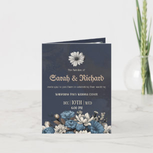 Faire-part de mariage personnalisé avec photo Flor