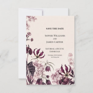 Faire-part de mariage personnalisé Save the Date