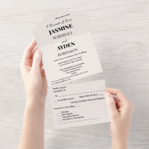 Faire-part de Mariage Personnalisés Élégants