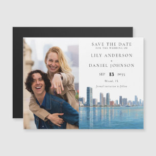 Faire-part de mariage photo à Miami