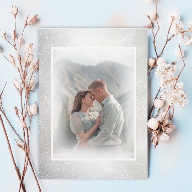 faire-part de mariage photo de la fleur de printem (Créateur téléchargé)