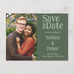Faire-part de mariage Photo personnalisée ENREGIST