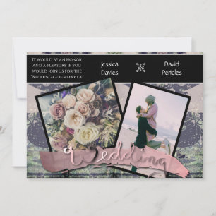 Faire-part de mariage Photos&Steampunk