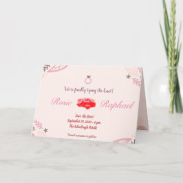 faire-part de mariage plié