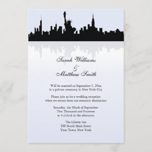 Faire-part de mariage Réception uniquement sur la 