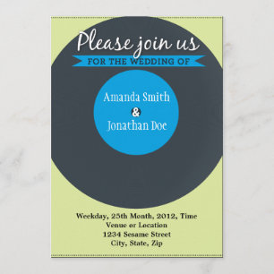 Faire-part de mariage record de cru