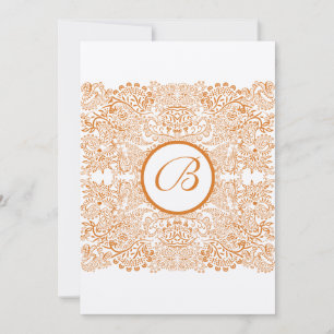 Faire-part de mariage Reflets d'oiseaux de l'amour