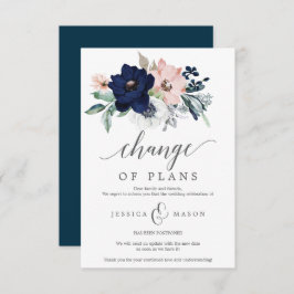 Faire-part de mariage reporté - Annulation