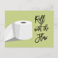 Faire-Part de Mariage Reporté Papier Toilette Humo
