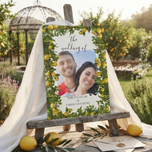 Faire-part de mariage Romance Lemon Grove