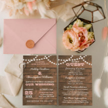 Faire-part de mariage rose écusson