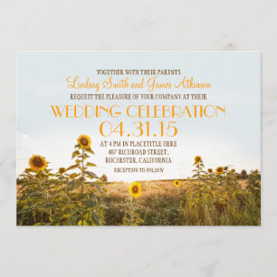Faire-part de mariage rustique du pays des tournes