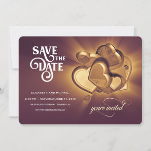 Faire part de mariage Save The Date (Version 1)