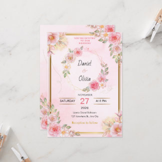 Faire-part de mariage Signature Elegance