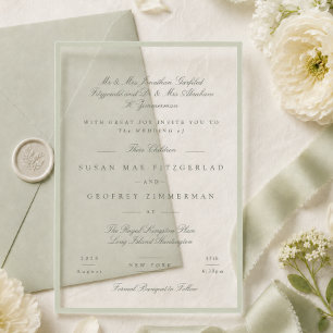 Faire-part de mariage style acrylique couleur pist