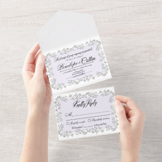 Faire-part de mariage tout-en-un inspiré de Bridge