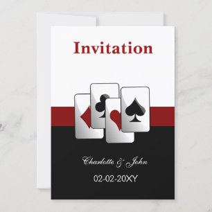 faire-part de mariage vegas