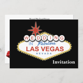 faire-part de mariage vegas