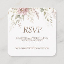 Faire-part de mariage Whispering Magnolia