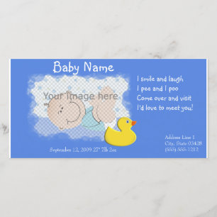 Faire-part de naissance