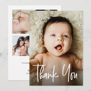Faire-part de Naissance Bébé avec Plusieurs Photos