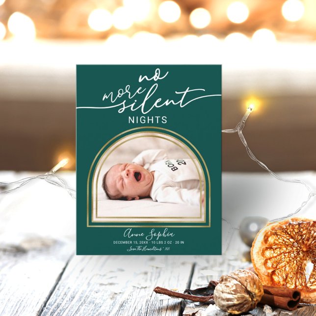 Faire-part de naissance de cadre d'arche moderne (Créateur téléchargé)