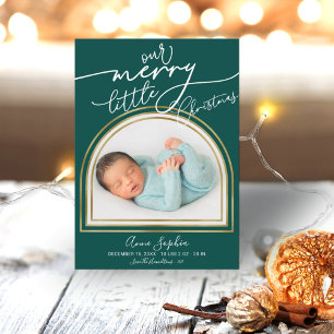 Faire-part de naissance de Noël Arch Frame