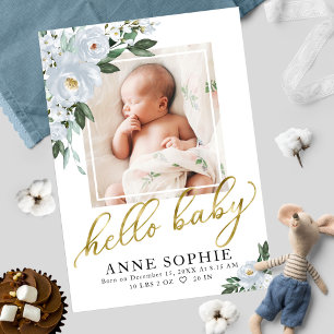 Faire-part de naissance et Carte de remerciements 