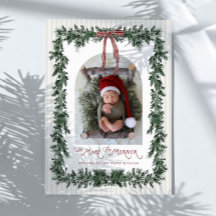 Faire-Part de Naissance Guirlande Préparatoire Plu