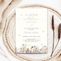 Faire-Part de Naissance Petite Fleur Sauvage de Pr