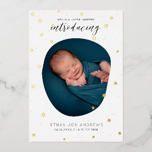 Faire-part de naissance Présentation des stars de