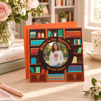 Faire-part de photo pour la fête prénuptiale de la