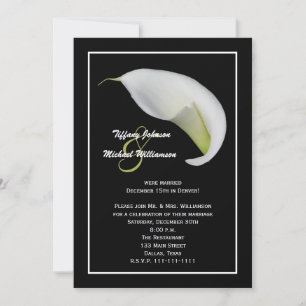 Faire-part de réception après mariage
