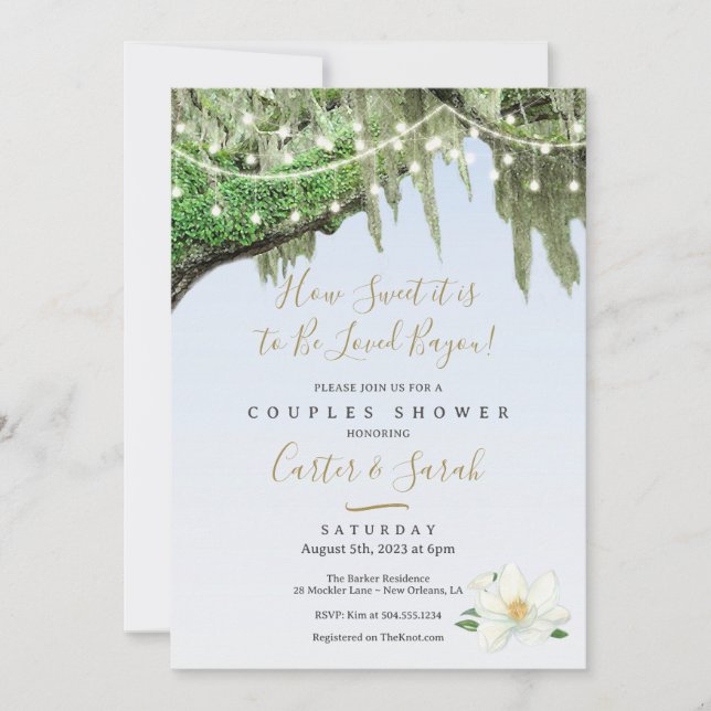 Faire-part de Réception de Couple, Réception de Ma (Devant)