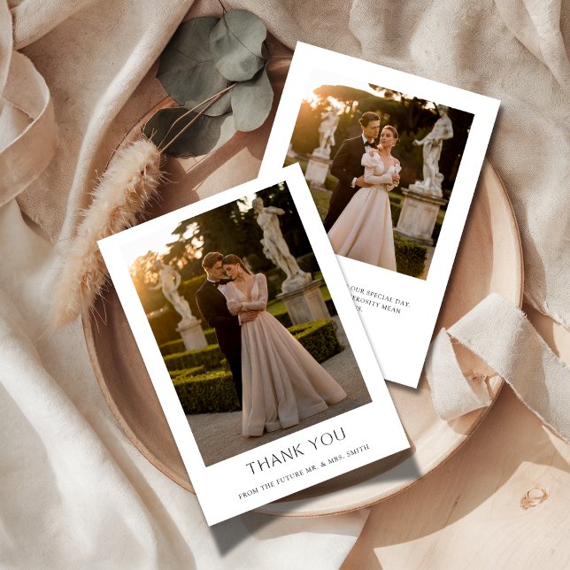 Faire-part de Remerciement de Couple de Mariage Bo (Créateur téléchargé)