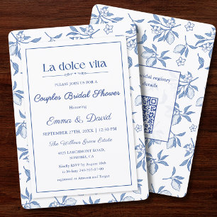 Faire-Part de Remise de Cadeaux de Mariage Couple 