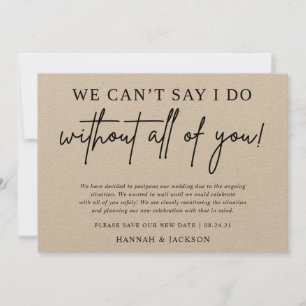 Faire-part de report mariage Enregistrer une nouve