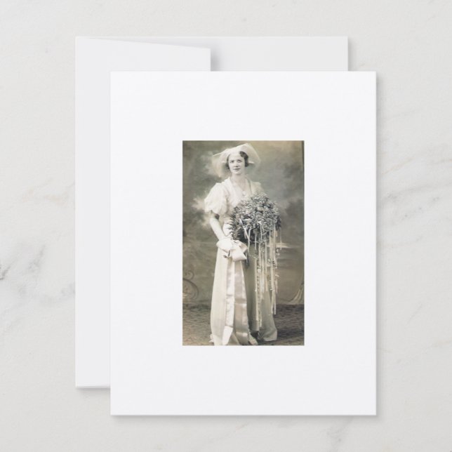 Faire-part de son jour de mariage (Devant)