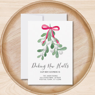 Faire-part Décoration de Nouveaux Couloirs Noël Déménagement