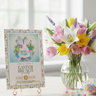 Faire-part Déjeuner de Pâques – Fête de la Couronne Florale d