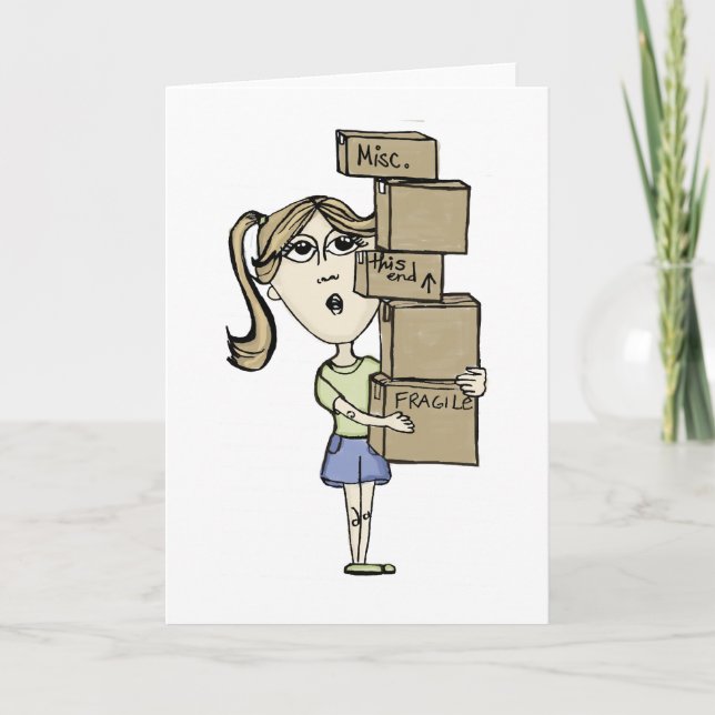 Faire-part déménagement (Devant)