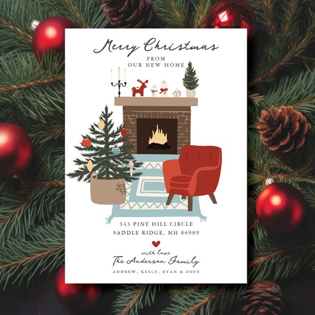 Faire-part Déménagement du coeur de vacances (Créateur téléchargé)