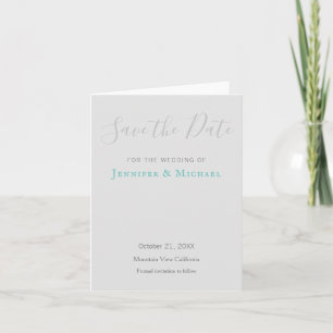 Faire-part Design professionnel mariage Moderne Enregistrer l