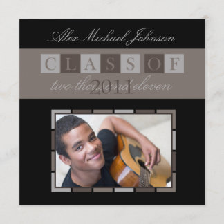 Faire-part d'invitation à la remise des diplômes (