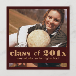 Faire-part d'invitation à la sortie d'une grande p