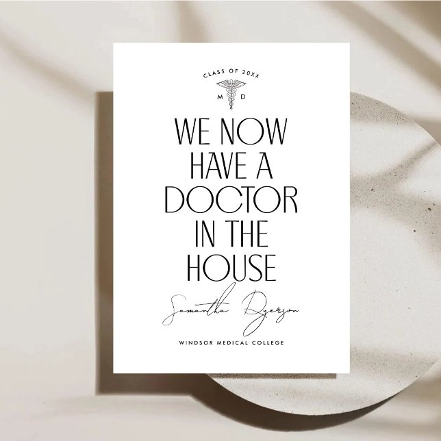 Faire-part d'invitation à l'obtention d'un diplôme (Front)