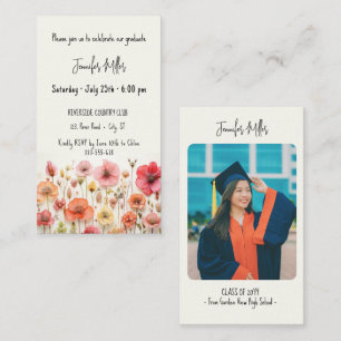 Faire-part d'invitation de la Mini Graduation Part