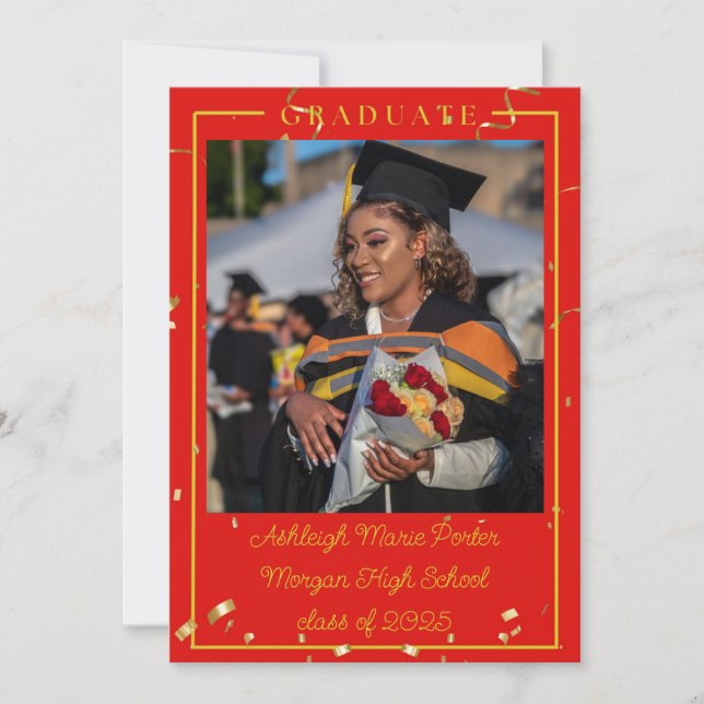 Faire-part Diplôme (Devant)